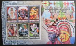 Poštová známka Papua Nová Guinea 2007 Moderné umenie Mi# Bl 51 Kat 11€