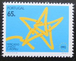 Poštová známka Portugalsko 1992 Jednotný evropský trh Mi# 1946