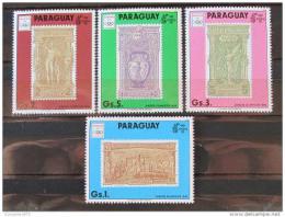 Poštové známky Paraguaj 1990 LOH Barcelona Mi# 4445-48