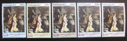 Poštové známky Paraguaj 1967 Náboženské umenie Mi# 1700-04