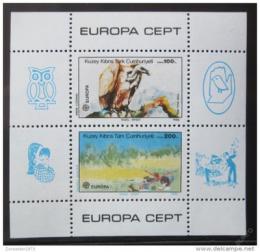 Poštové známky Cyprus Tur. 1986 Európa CEPT Mi# Block 5