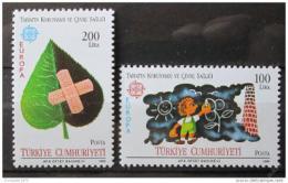 Poštové známky Turecko 1986 Európa CEPT Mi# 2738-39 Kat 18€