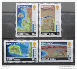 Poštové známky Jersey 1982 Európa CEPT Mi# 278-81