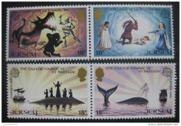 Poštové známky Jersey 1981 Európa, legendy Mi# 253-56