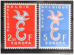 Poštové známky Belgicko 1958 Európa CEPT Mi# 1117-18
