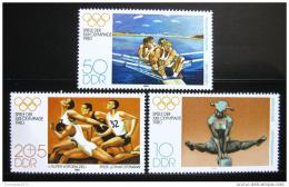 Poštové známky DDR 1980 LOH Moskva Mi# 2503-05