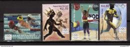 Poštové známky Papua Nová Guinea 2004 LOH Atény Mi# 1080-83
