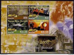 Poštové známky Papua Nová Guinea 2008 Tìžba Mi# Block 69