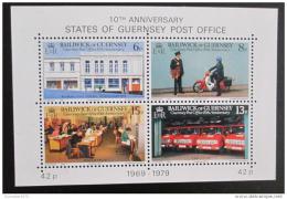 Poštové známky Guernsey 1979 Výroèí pošty Mi# Block 2