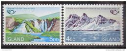 Poštové známky Island 1983 Severská spolupráce Mi# 596-97