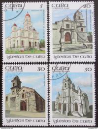 Potov znmky Kuba 1992 Kostely Mi# 3645-48 - zvi obrzok