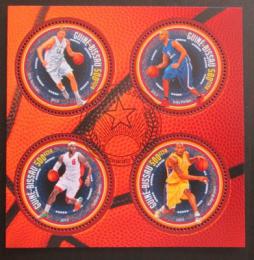 Poštové známky Guinea-Bissau 2013 Basketbal Mi# 6946-49