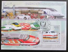Poštová známka Guinea-Bissau 2006 Rychlovlaky Mi# 3385