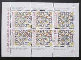 Poštové známky Portugalsko 1981 Kachlièky Mi# Block 33