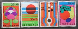 Poštové známky Holandsko 1972 Letné festivaly Mi# 983-86 Kat 4.50€