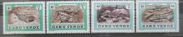 Poštové známky Kapverdy 1986 Jašterice, WWF Mi# 500-03 Kat 42€