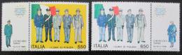 Poštové známky Taliansko 1986 Policejní konference Mi# 1973-74
