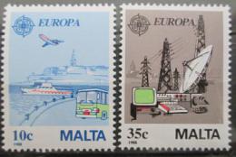 Poštové známky Malta 1988 Európa CEPT Mi# 794-95
