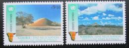 Poštové známky OSN Viedeò 1991 Nezávislost Namíbia Mi# 114-15