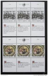 Poštové známky OSN Viedeò 1989 Lidská práva Mi# 96-97