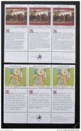 Poštové známky OSN Viedeò 1990 Lidská práva Mi# 108-09