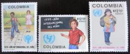 Poštové známky Kolumbia 1979 Medzinárodný rok dìtí Mi# 1390-92