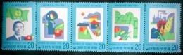 Poštové známky Južná Kórea 1976 Národní prosperita Mi# 1032-36