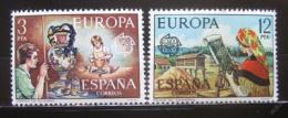 Poštové známky Španielsko 1976 Európa CEPT Mi# 2209-10