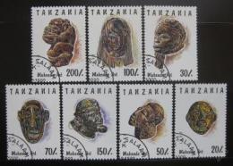 Poštové známky Tanzánia 1992 Umenie Makonde Mi# 1437-43