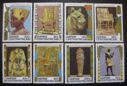 Poštové známky SAR 1978 Tutanchamon, klenoty Mi# 578-85 Kat 24€