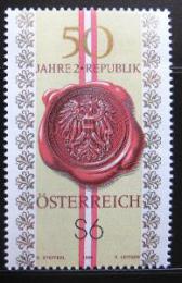Poštová známka Rakúsko 1995 Druhá republika Mi# 2152