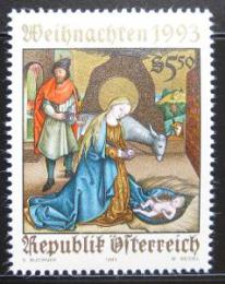 Poštová známka Rakúsko 1993 Vianoce Mi# 2114