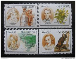 Poštové známky Brazílie 1992 Konference OSN Mi# 2472-75