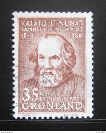 Poštová známka Grónsko 1964 Samuel Kleinschmidt Mi# 64
