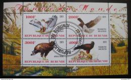 Poštové známky Burundi 2011 Vtáci