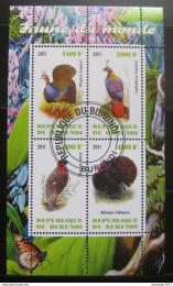 Poštové známky Burundi 2011 Vtáci