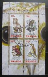 Poštové známky Rwanda 2010 Sovy