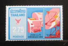 Poštová známka Thajsko 1975 Telegrafní systém Mi# 782