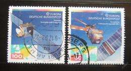 Poštové známky Nemecko 1991 Satelity, Európa CEPT Mi# 1526-27