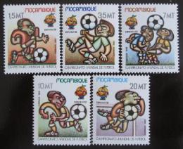 Poštové známky Mozambik 1982 MS ve futbale Mi# 884-88