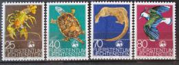 Poštové známky Lichtenštajnsko 1976 Fauna, WWF F03 Mi# 644-47