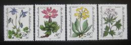 Poštové známky Západný Berlín 1983 Kvety Mi# 703-06 Kat 7€