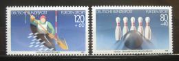 Poštové známky Nemecko 1985 Športy Mi# 1238-39