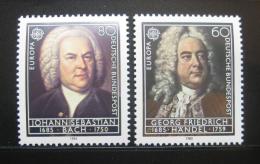 Poštové známky Nemecko 1985 Európa CEPT, skladatelé Mi# 1248-49 Kat 4.50€