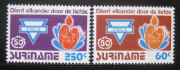Potovn znmky Surinam 1992 YWCA Mi# 1413-14
