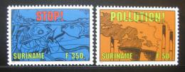 Poštové známky Surinam 1994 Ochrana pøírody Mi# 1475-76 Kat 14€