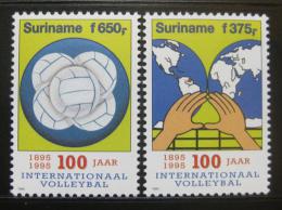 Poštové známky Surinam 1995 Volejbal Mi# 1500-01