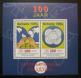 Poštové známky Surinam 1995 Volejbal Mi# Block 65