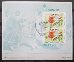 Poštové známky Madeira 1981 Európa CEPT Mi# Block 2