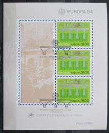 Poštové známky Madeira 1984 Európa CEPT Mi# Block 5